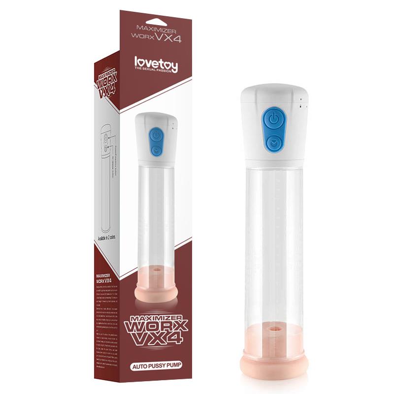 LOVETOY - BOMBA PARA EL PENE AUTOMÁTICA MAXIMIZER WORX VX4 VAGINA