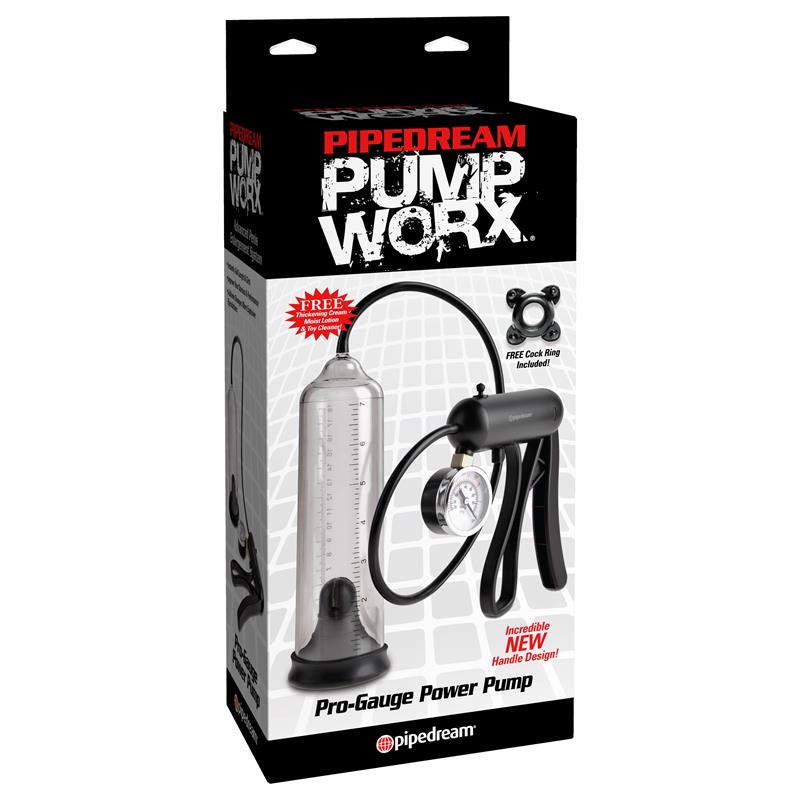 PUMP WORX - BOMBA DE POTENCIA PRO-GAUGE TRANSPARENTE