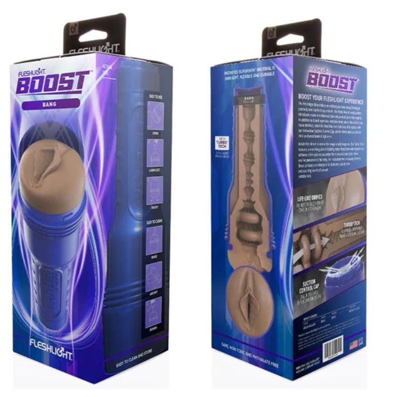 FLESHLIGHT - BOOST BANG MASTURBADOR VAGINA