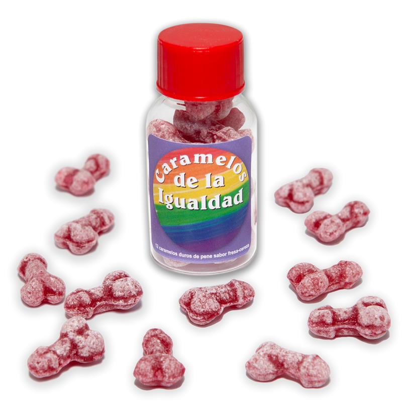DIVERTY SEX - BOTE CARAMELOS PENE IGUALDAD 12 UND
