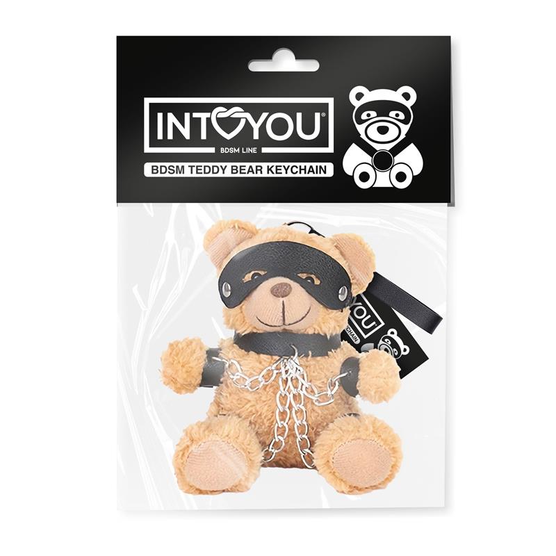 INTOYOU BDSM LINE - BUBU LLAVERO DE OSITO BDSM CON CADENAS