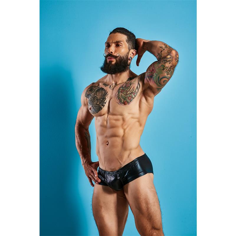 CUT4MEN - C4M10 BOXERS TIPO SHORTS LEATHERETTE