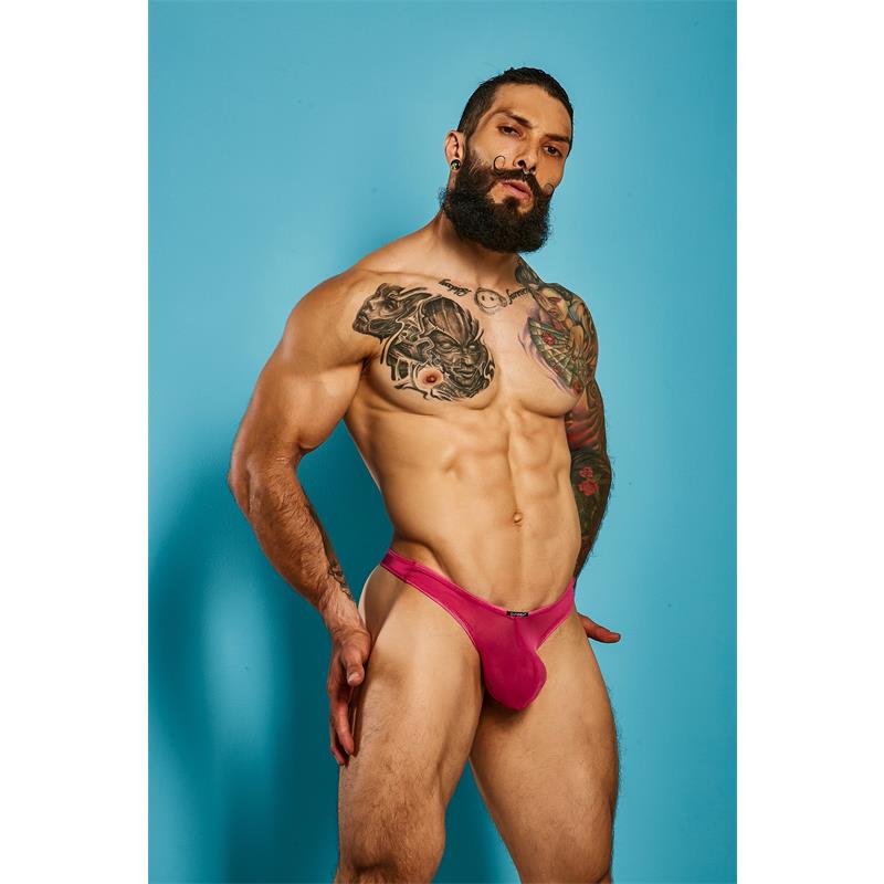 CUT4MEN - C4MPE02 TANGA POUCH ENHANCING FUCHSIA