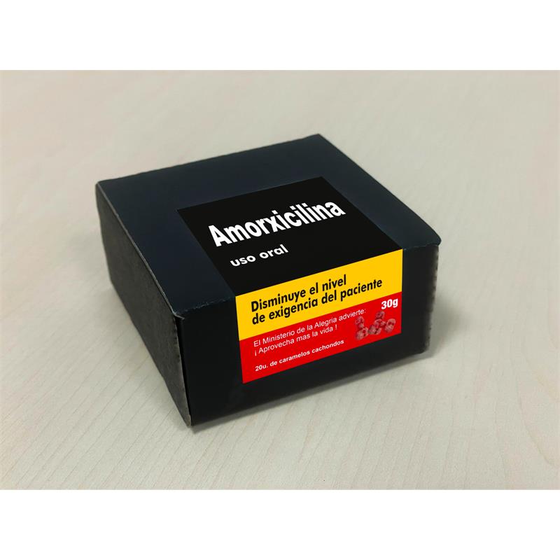 DIVERTY SEX - CAJA CARAMELOS AMORXICILINA 20 UND 30 GR