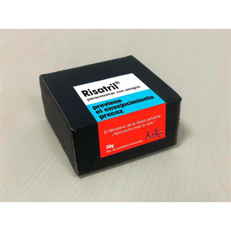 DIVERTY SEX - CAJA CARAMELOS RISATRIL 20 UND 30 GR