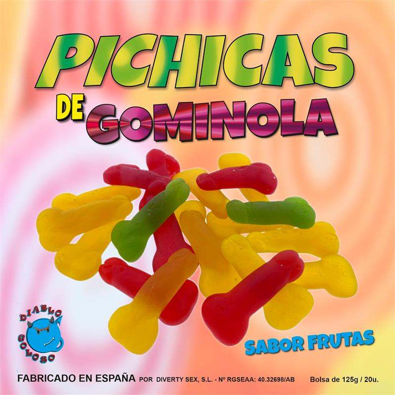 DULCISWEET - CAJA GOMINOLA PITO SABOR FRUTAS