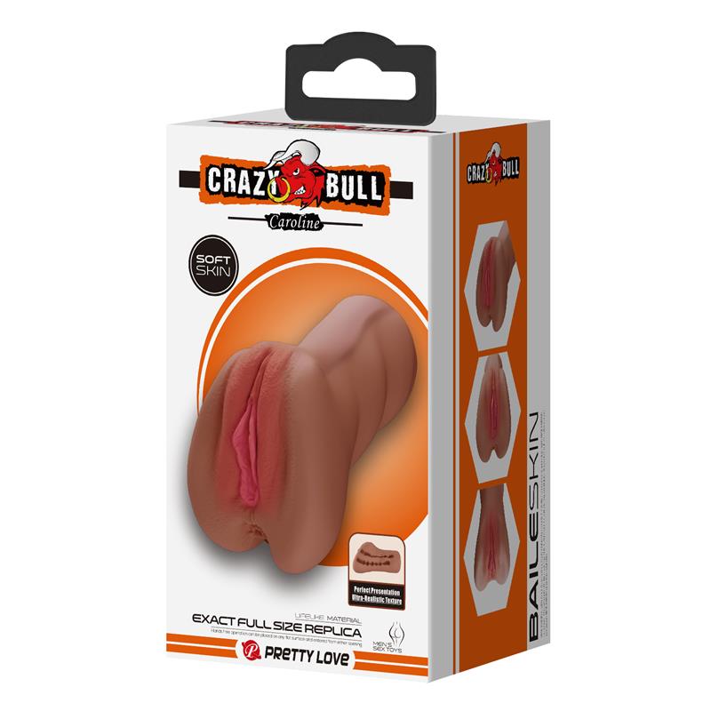 CRAZY BULL - CAROLINE MASTURBADOR VAGINA Y ANO