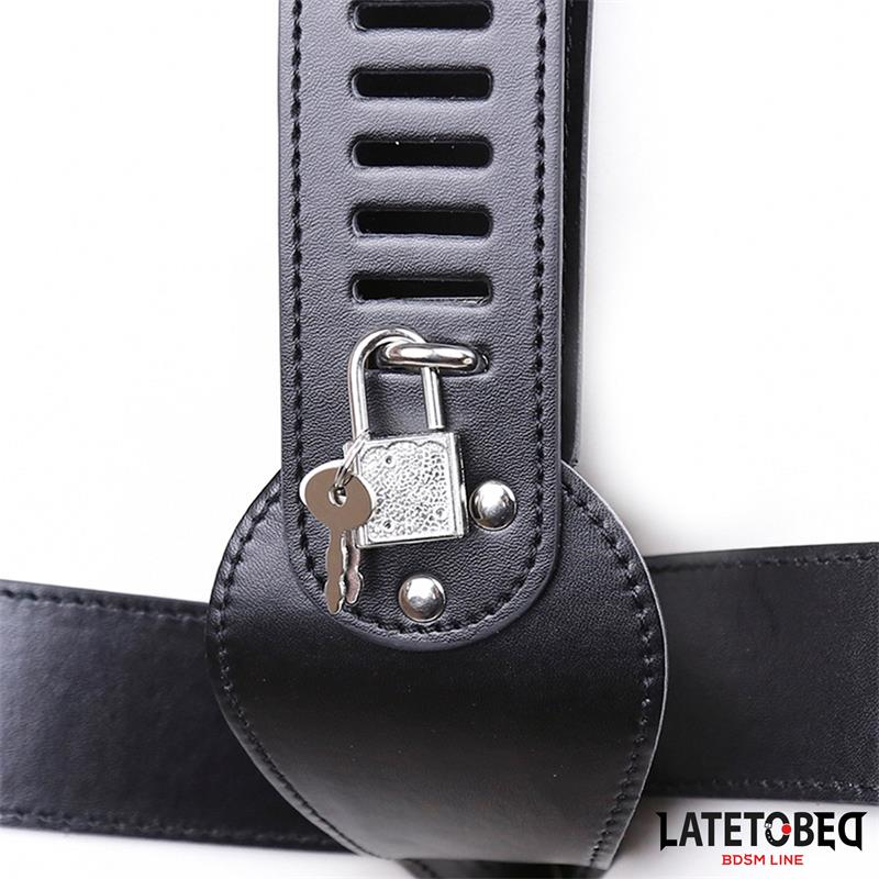 LATETOBED BDSM LINE - CINTURÓN DE CASTIDAD AJUSTABLE