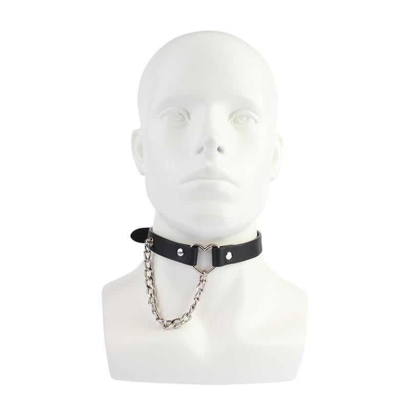 CHISA - COLLAR CHOKER CON CADENA 47CM