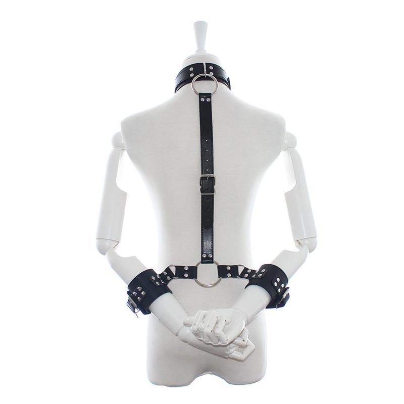 LATETOBED BDSM LINE - COLLAR CON RESTRICCIONES AJUSTABLE NEGRO