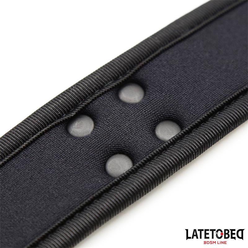 LATETOBED BDSM LINE - COLLAR NEOPRENO AJUSTABLE