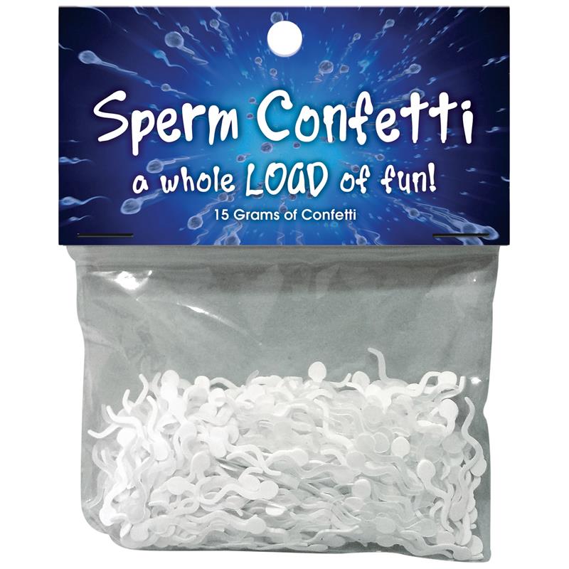 KHEPER GAMES - CONFETI CON FORMA DE ESPERMATOZOIDES 15 GR