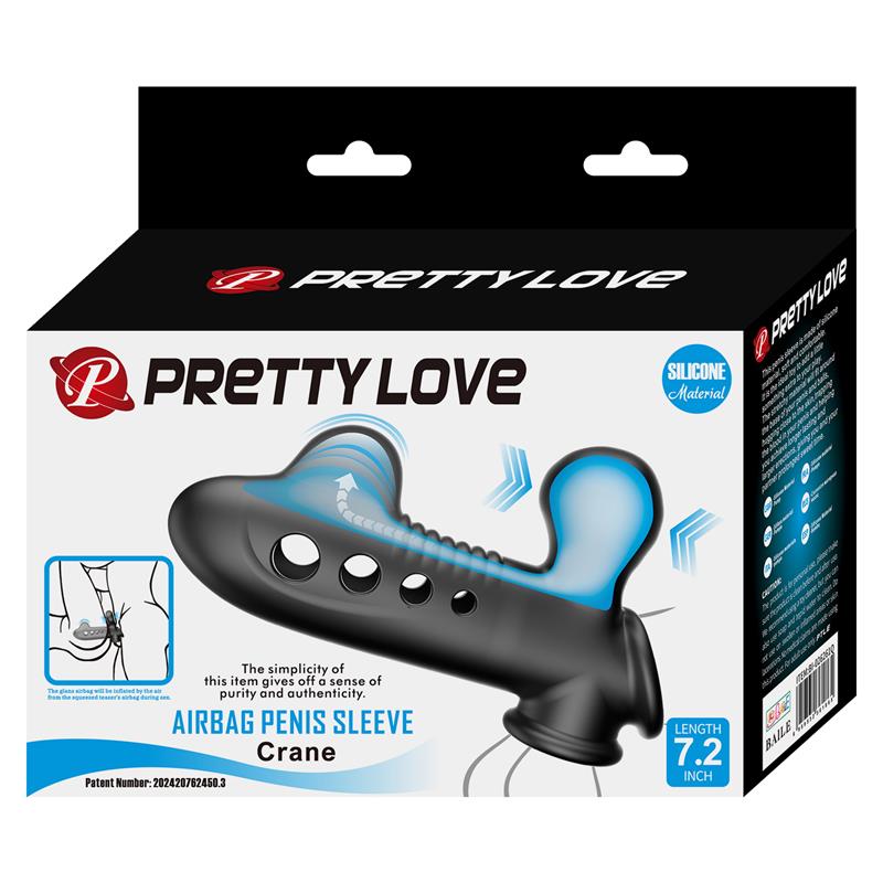 PRETTYLOVE - CRANE FUNDA PARA EL PENE CON INFLADO