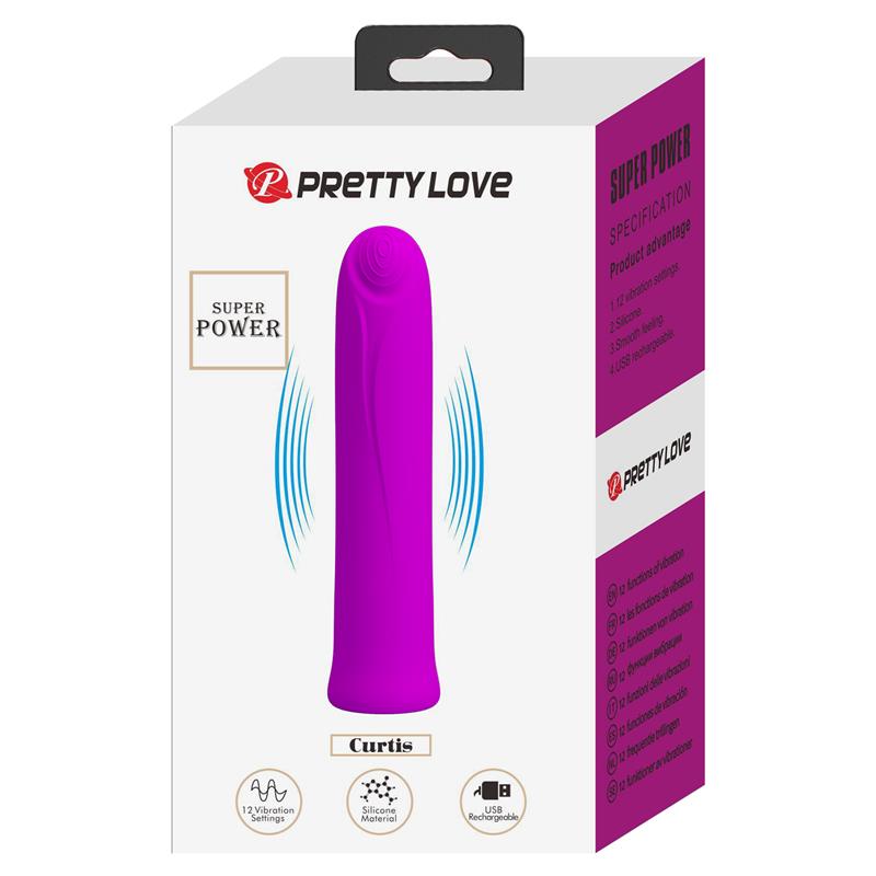 PRETTYLOVE - CURTIS BALA VIBRADORA USB