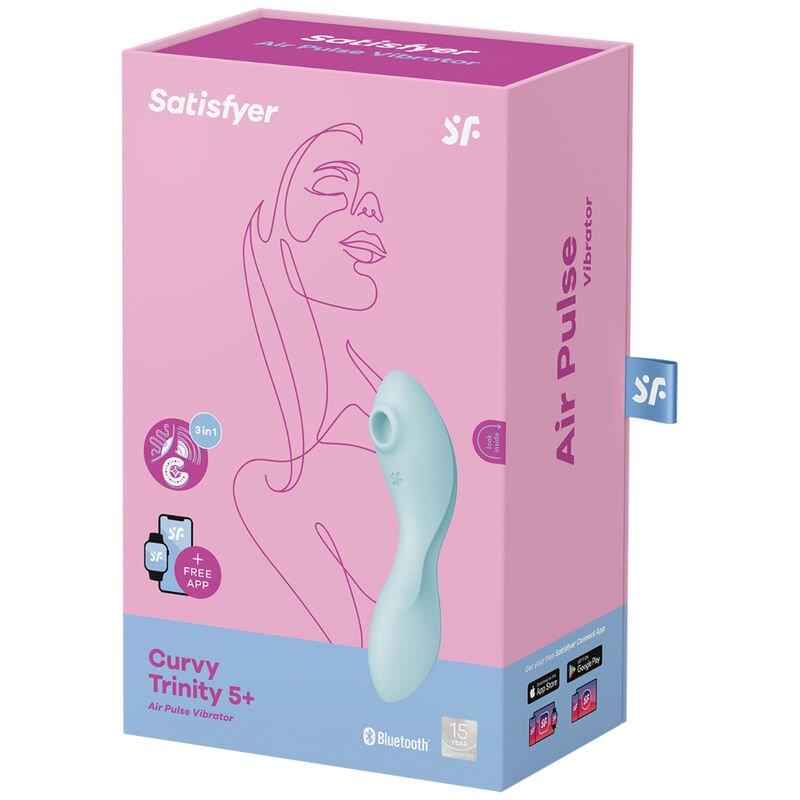 SATISFYER - CURVY TRINITY 5 CON APP SATISFYER CONNECT AZUL