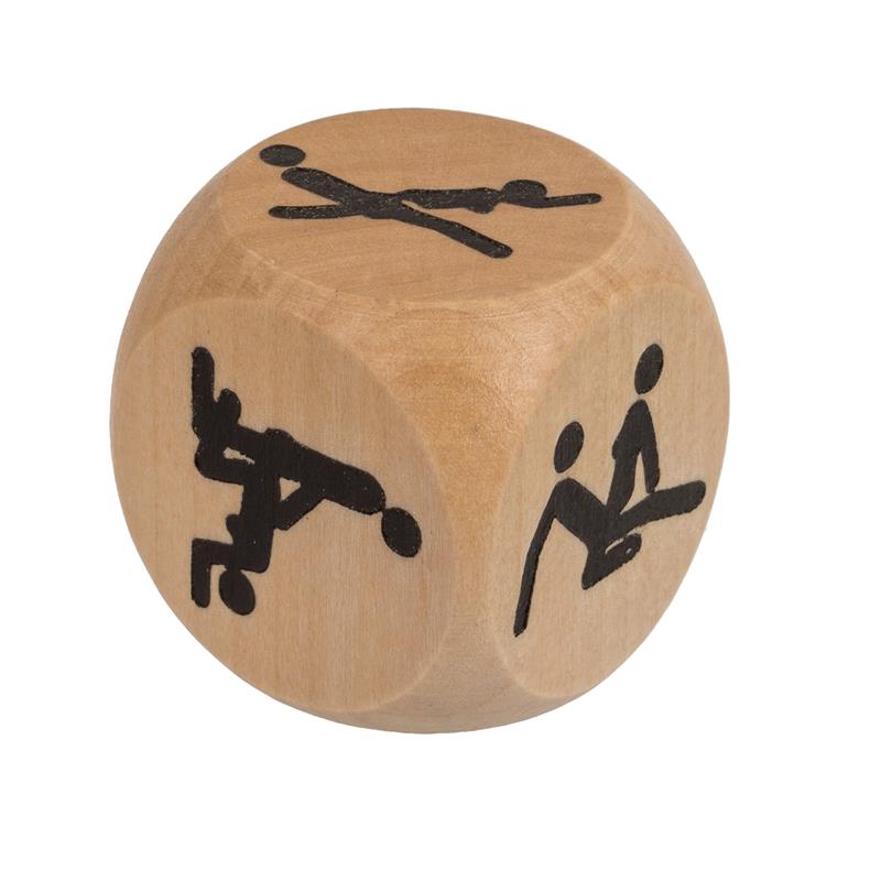 OOTB - DADO MADERA KAMASUTRA 3X3 CM 1 UNIDAD