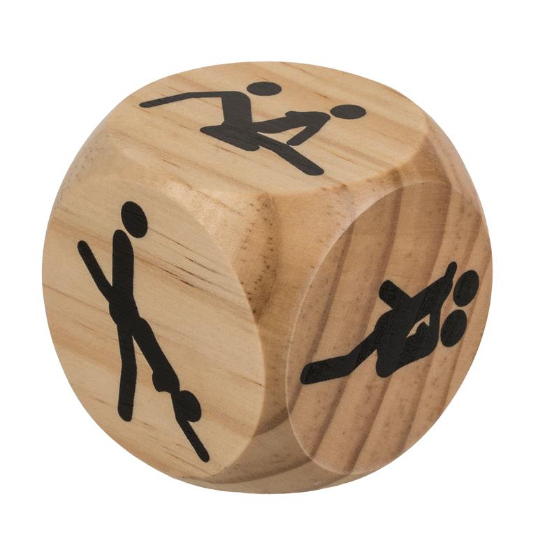 OOTB - DADO MADERA KAMASUTRA 6X6 CM