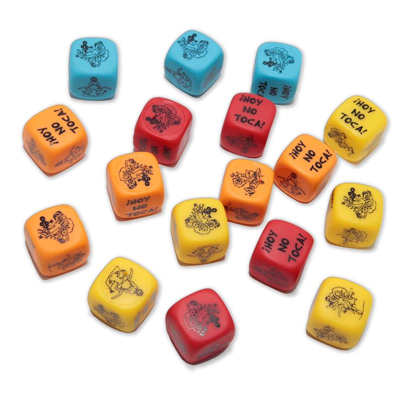 DIVERTY SEX - DADOS DE POSTURA COLORES 1 UNIDAD