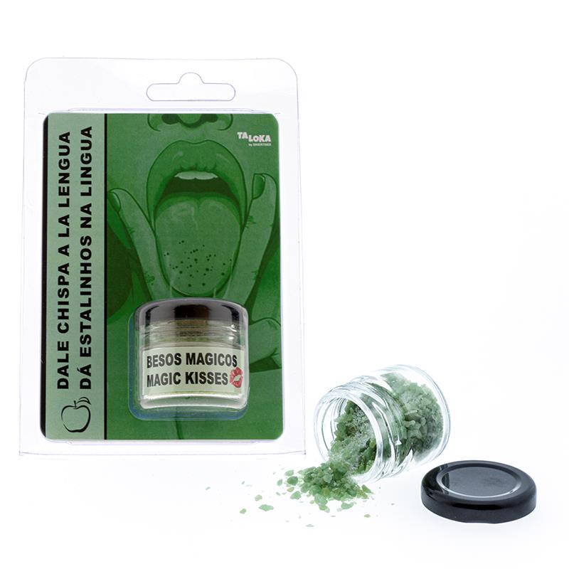 TALOKA - DALE CHISPA A LA LENGUA SABOR MANZANA VERDE CON CHASQUIDOS
