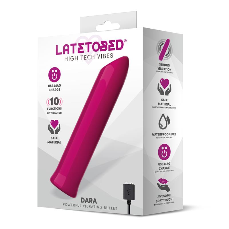 LATETOBED - DARA POTENTE BALA VIBRADORA