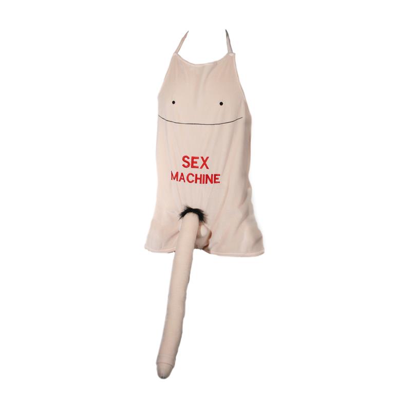 OOTB - DELANTAL CON PENE SEX MACHINE