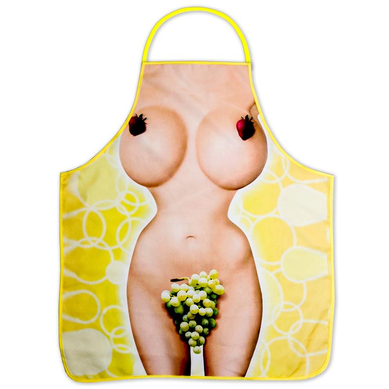 DIVERTY SEX - DELANTAL DESNUDO UVA