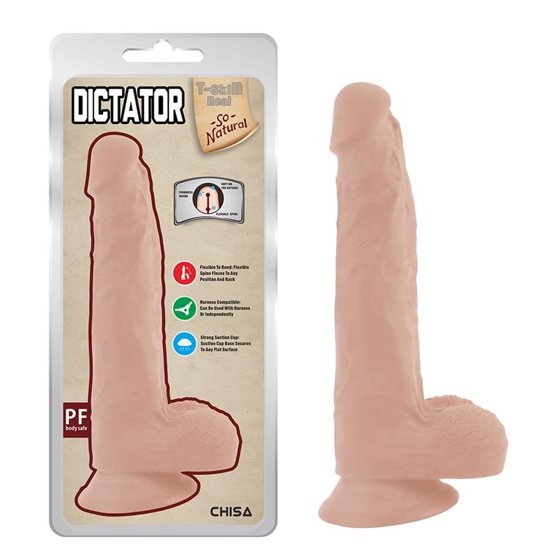 CHISA - DICTATOR DILDO DUAL DENSITY 20.5CM
