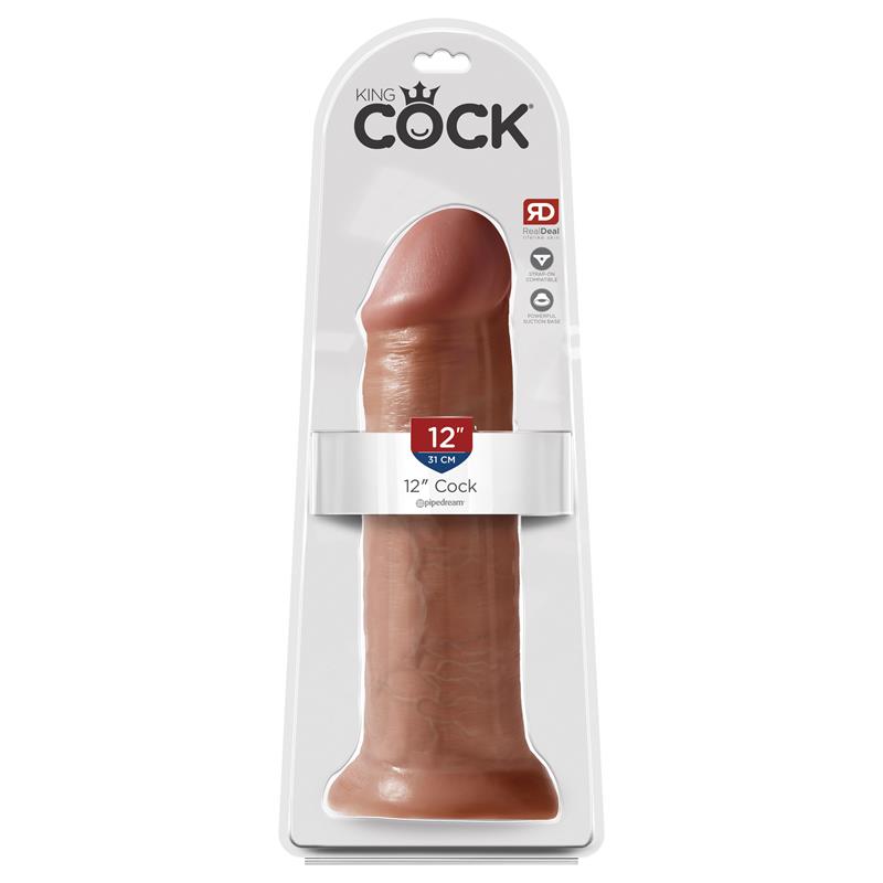 KING COCK - DILDO 12 BRONCEADO