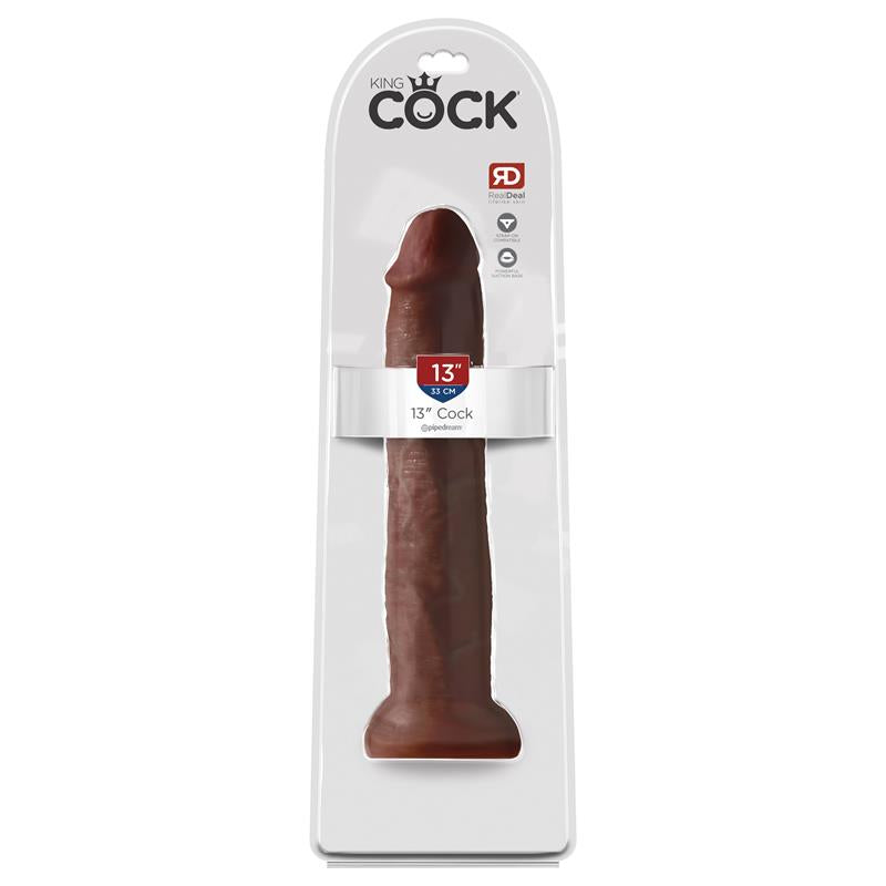KING COCK - DILDO 13 MARRON