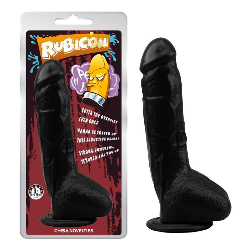 CHISA - DILDO BRUNET TRICK 23 X 4.3 CM NEGRO