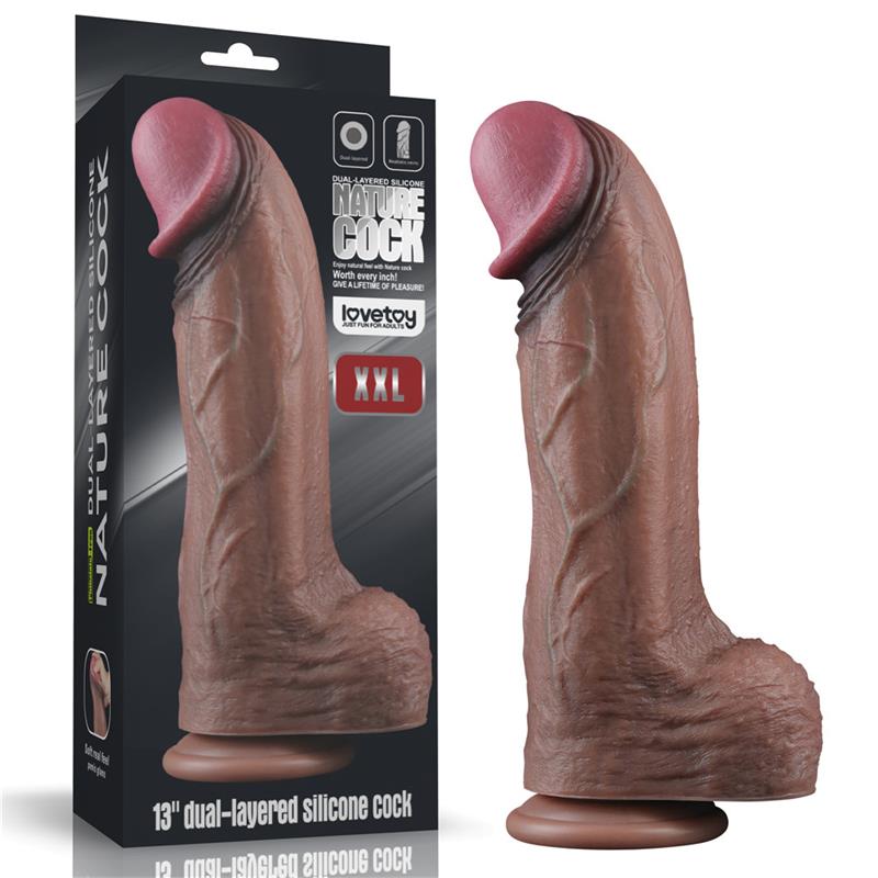 LOVETOY - DILDO DOBLE CAPA 13 COCK XXL