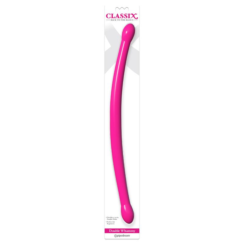 CLASSIX - DILDO DOBLE WHAMMY ROSA