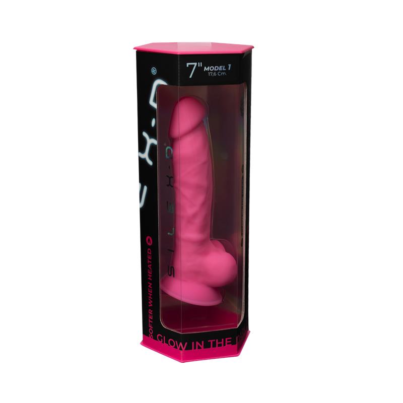 SILEXD - DILDO DUAL DENSITY BRILLA EN LA OSCURIDAD MOD 1 - 7