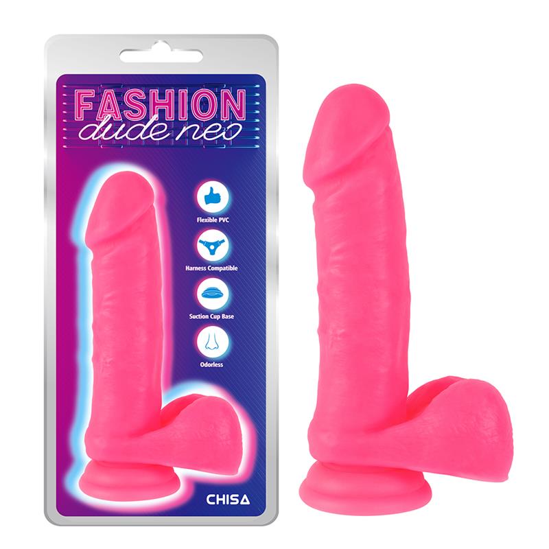 CHISA - DILDO DUAL DENSITY ROSA 7.6