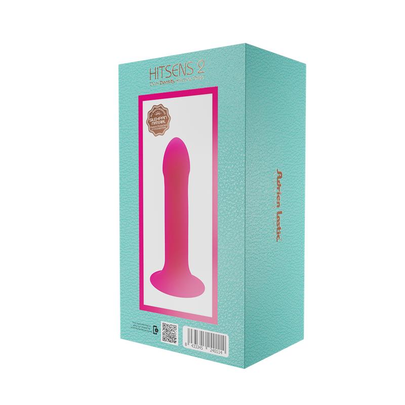 ADRIEN LASTIC - DILDO HITSENS 2 DOBLE DENSIDAD ROSA