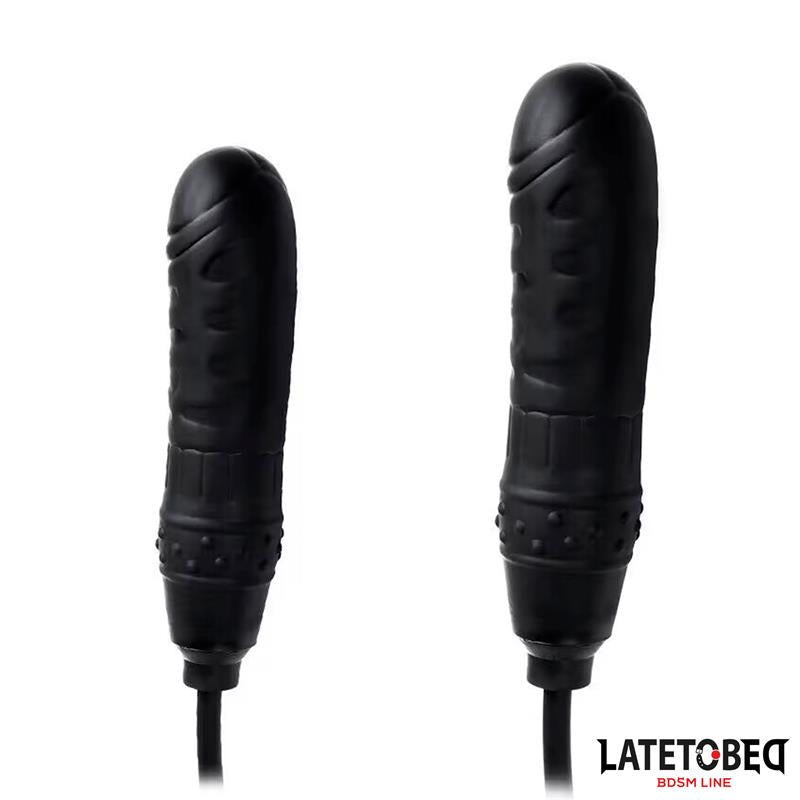 LATETOBED BDSM LINE - DILDO INFLABLE CON BOMBA MANUAL