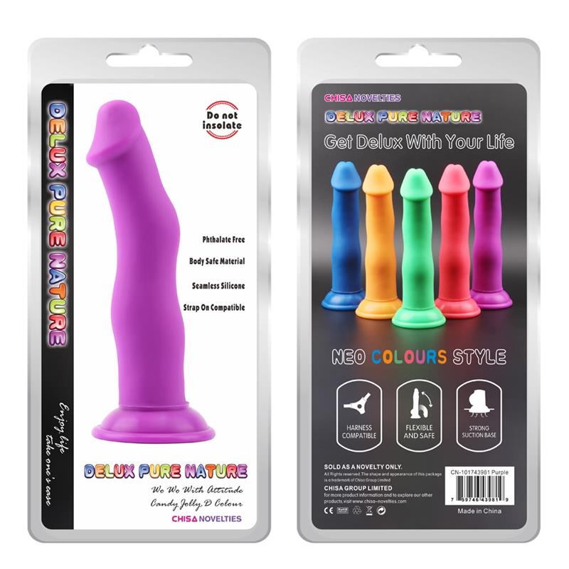 CHISA - DILDO PÚRPURA JOLLY D
