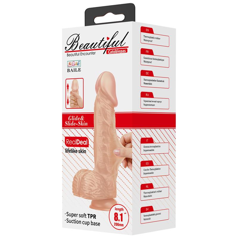 BAILE - DILDO REALISTA CATOBLEPAS 8.1