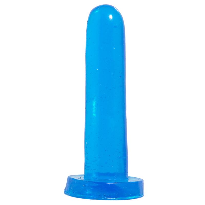 BASIX RUBBER WORKS - DILDO SMOOTHY 14 CM AZUL