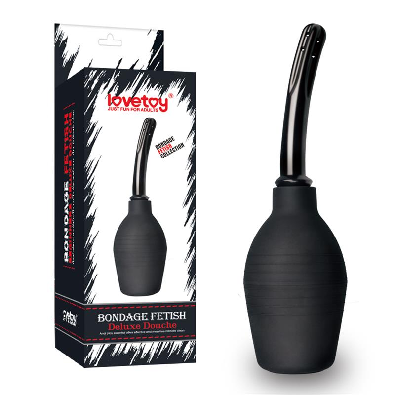 LOVETOY - DUCHA ANAL DELUXE NEGRO