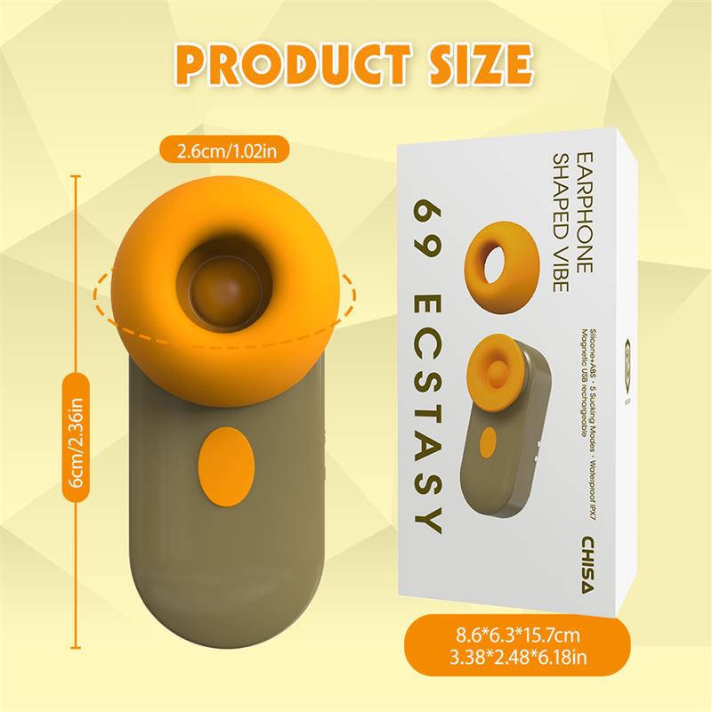 CHISA - EARPHONE SUCCIONADOR CON TAPPING