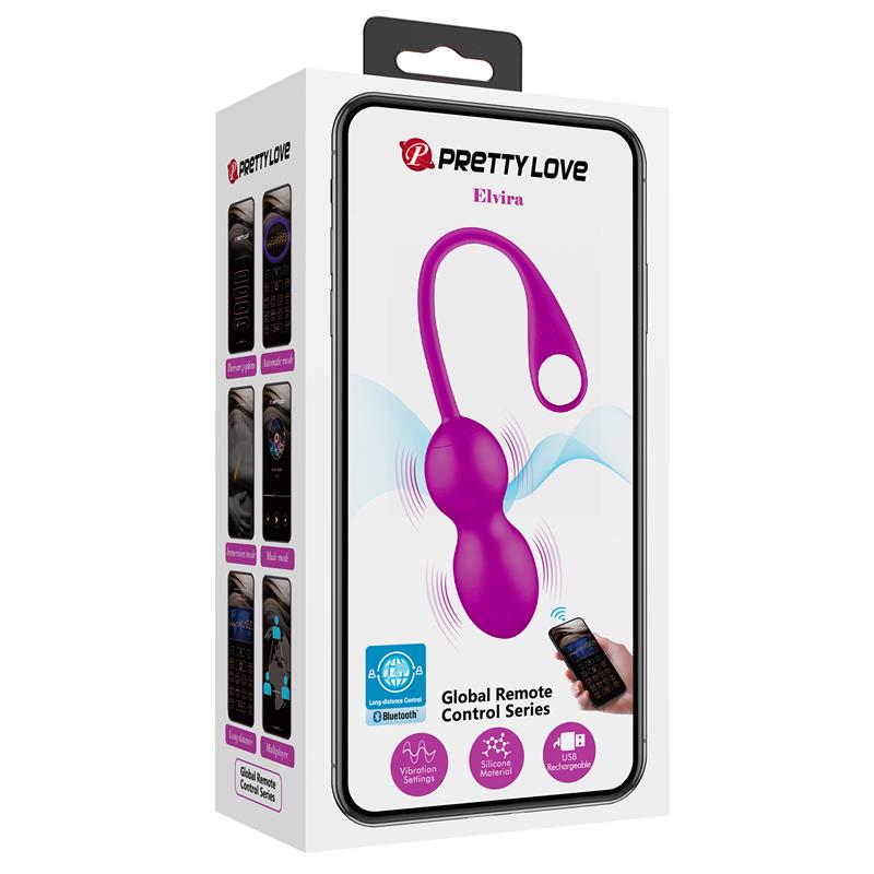 PRETTYLOVE - ELVIRA BOLAS KEGEL CON VIBRACIÓN Y APP