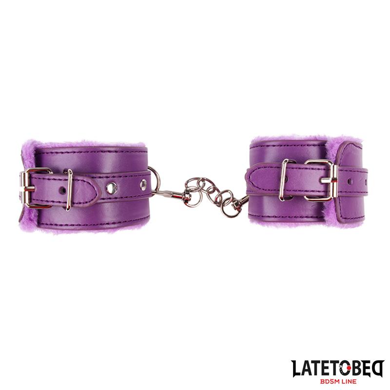 LATETOBED BDSM LINE - ESPOSAS CON PELO PÚPURA