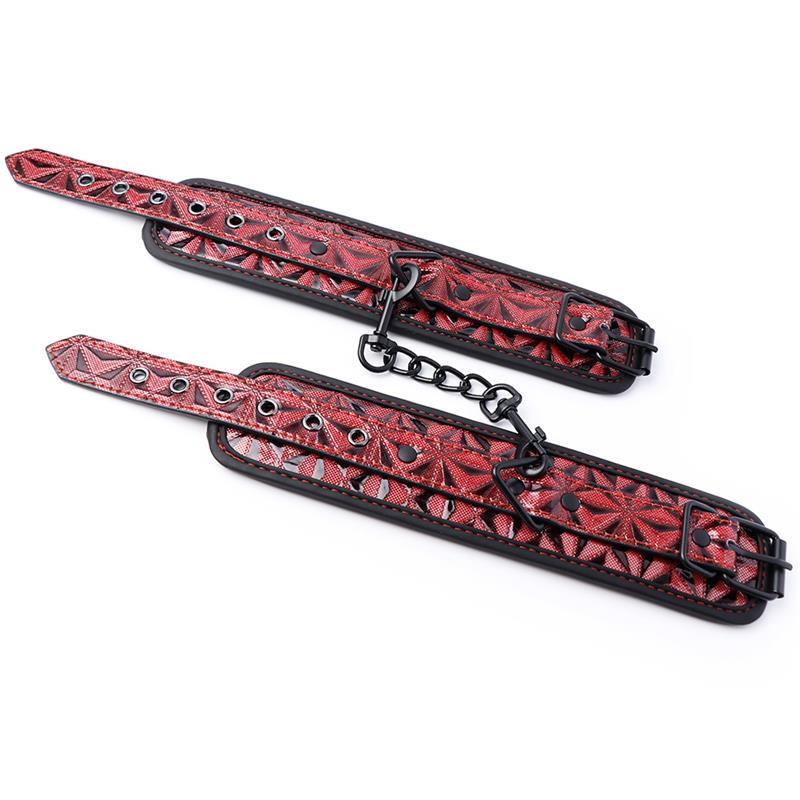 DIAMOND LINE - ESPOSAS DE MUÑECA ACOLCHADAS AJUSTABLE DIAMOND CUERO VEGANO