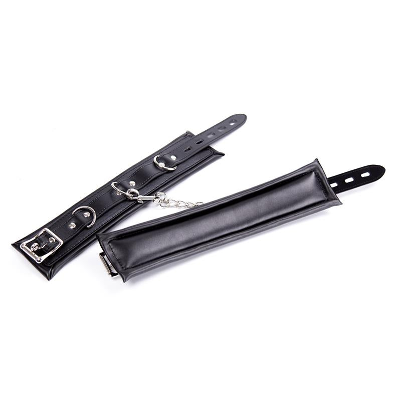 LATETOBED BDSM LINE - ESPOSAS PARA TOBILLOS NEGRO