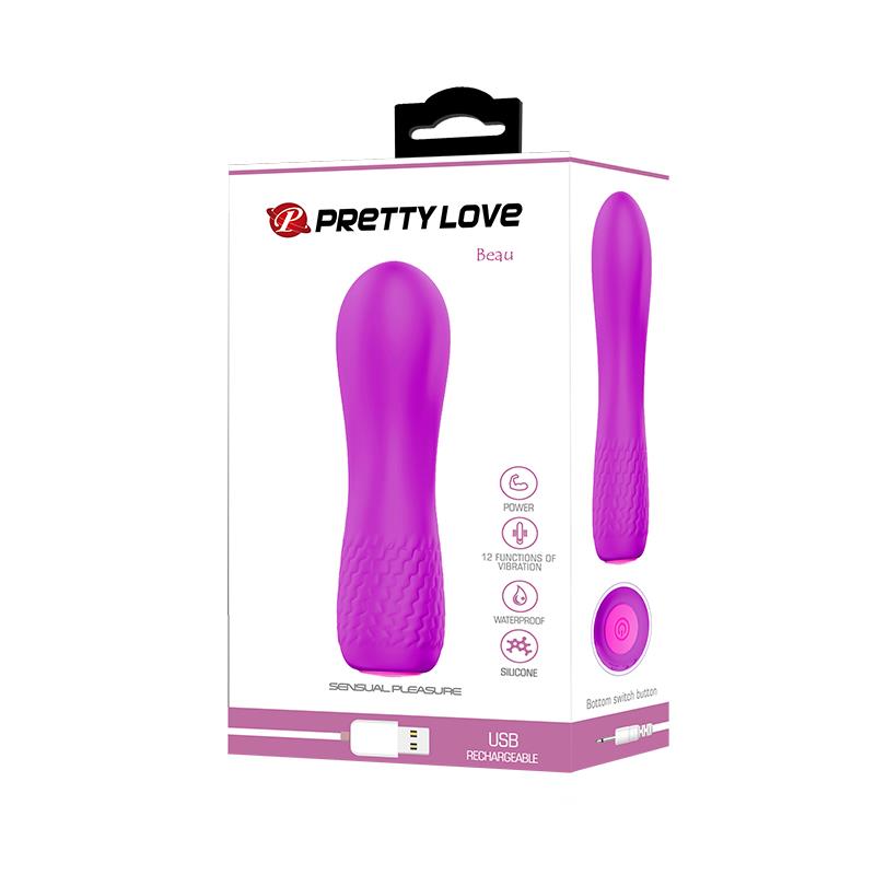 PRETTYLOVE - ESTIMULADOR BEAU USB PURPURA