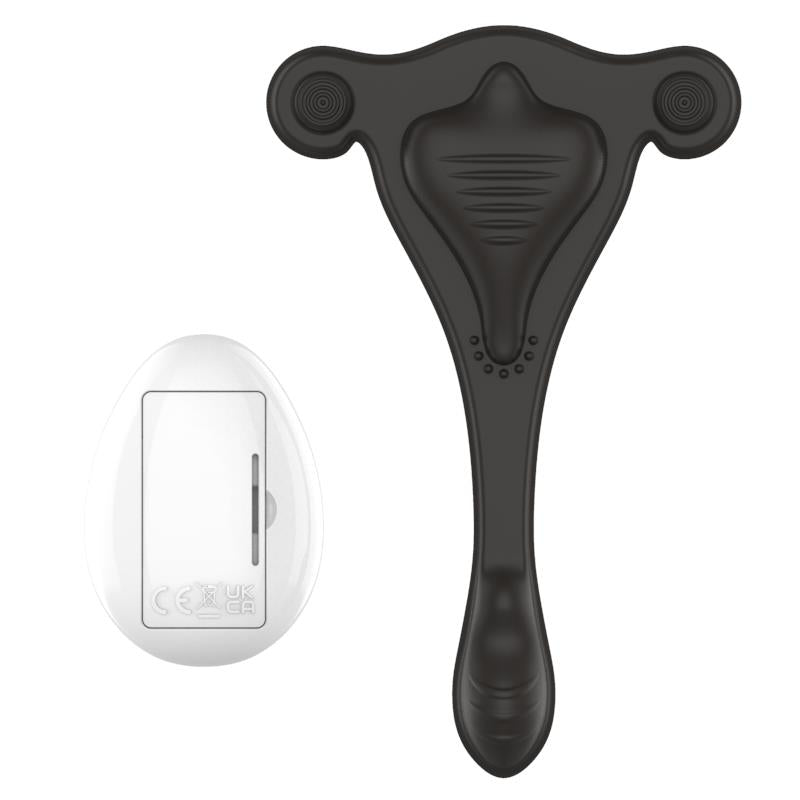 A-GUSTO - ESTIMULADOR DE BRAGUITA CON CONTROL REMOTO USB NEGRO