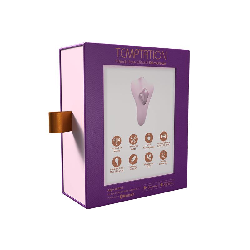 ADRIEN LASTIC - ESTIMULADOR DE BRAGUITA TEMPTATION CON APP
