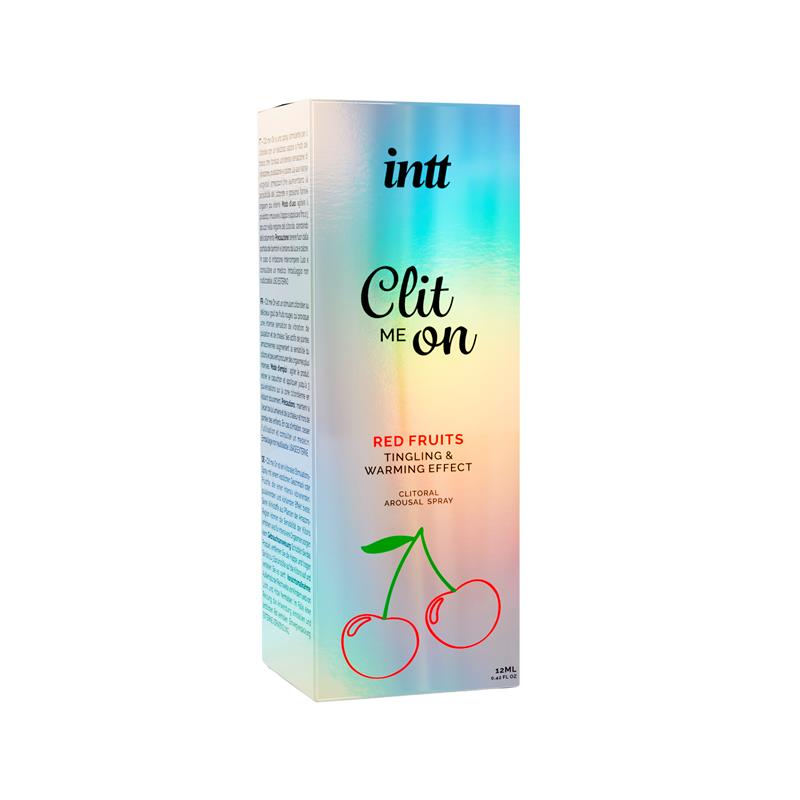 INTT - ESTIMULADOR DE CLÍTORIS EN SPRAY CLIT ME ON FRUTOS ROJOS 12 ML