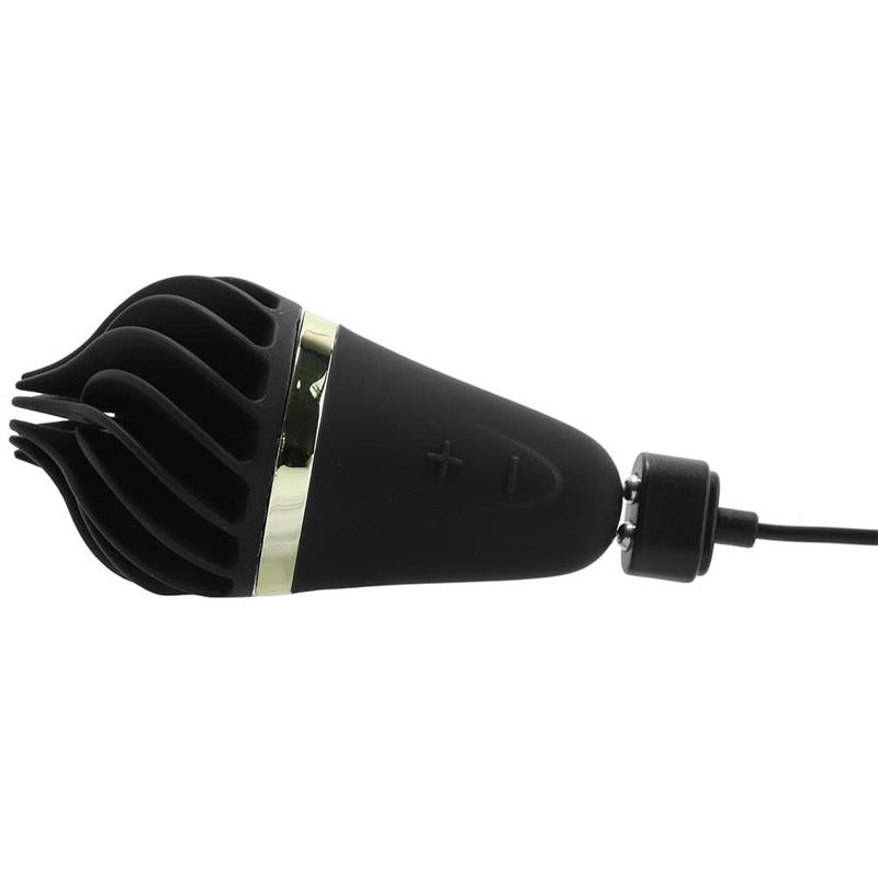 SATISFYER - ESTIMULADOR DE CLÍTORIS LAYONS NEGRO/ORO